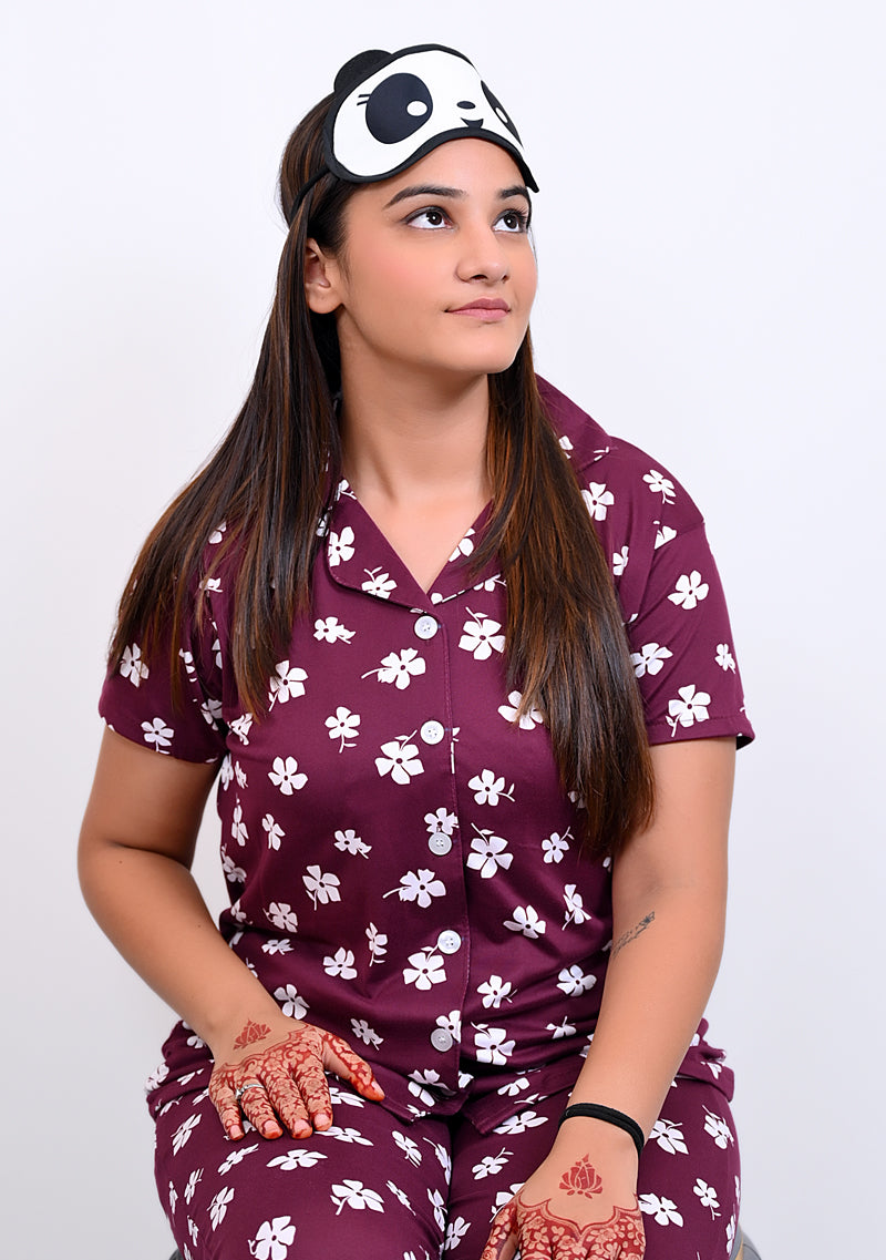 Imported Half Sleeves Night Suit