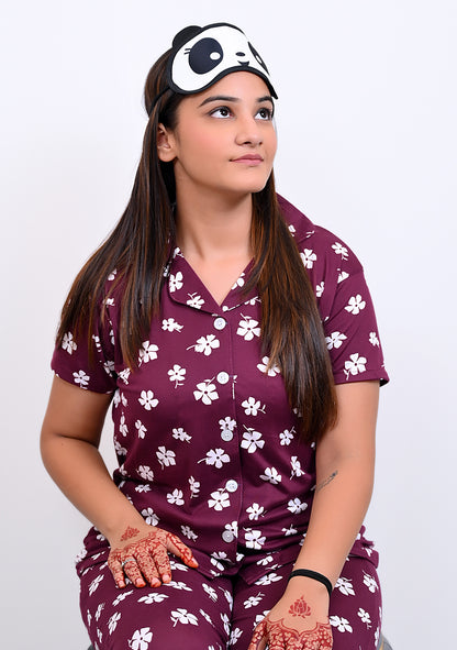 Imported Half Sleeves Night Suit