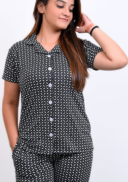 Imported Half Sleeves Night Suit