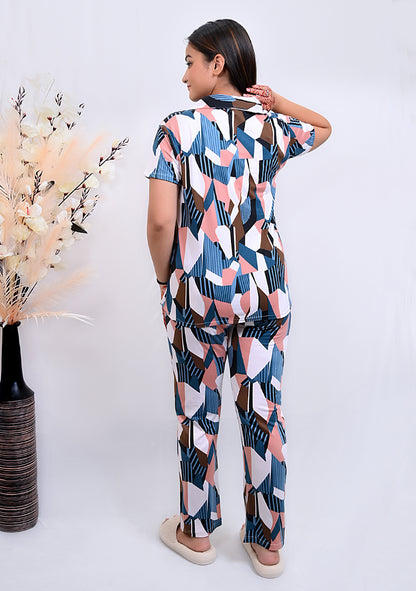 Imported Half Sleeves Night Suit