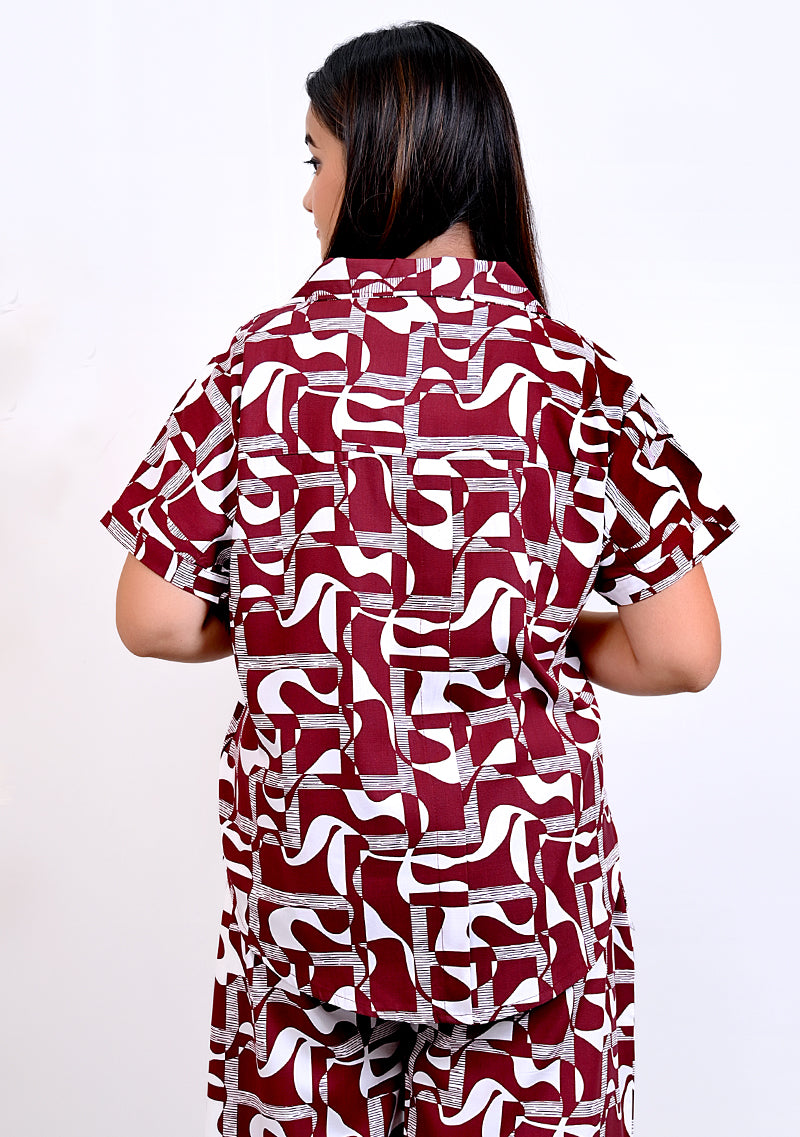 Shirtcut Co-Ord Set