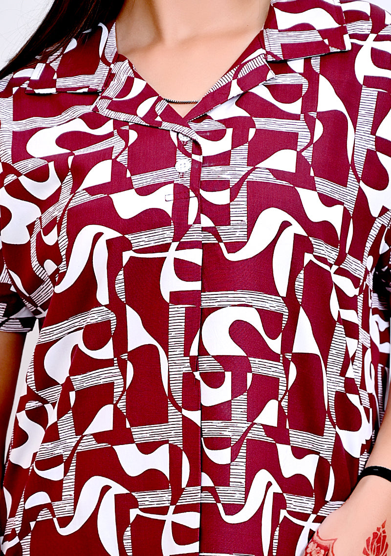 Shirtcut Co-Ord Set