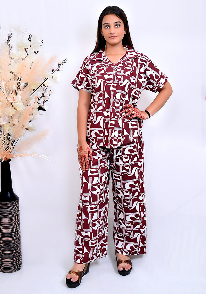 Shirtcut Co-Ord Set