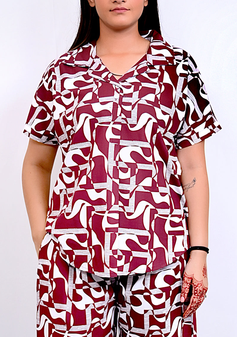 Shirtcut Co-Ord Set
