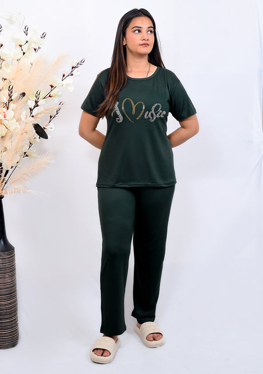 Imported Plain Night Suit