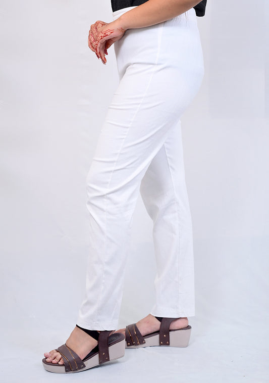 Cotton Pant White
