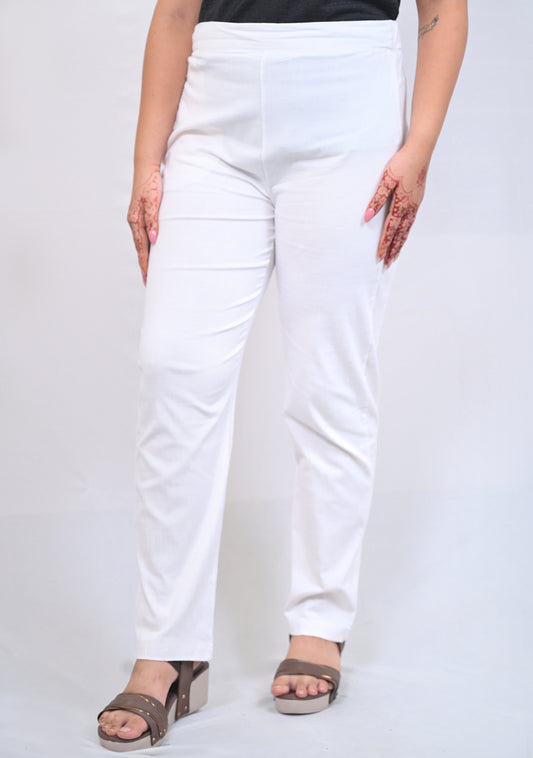 Cotton Pant White