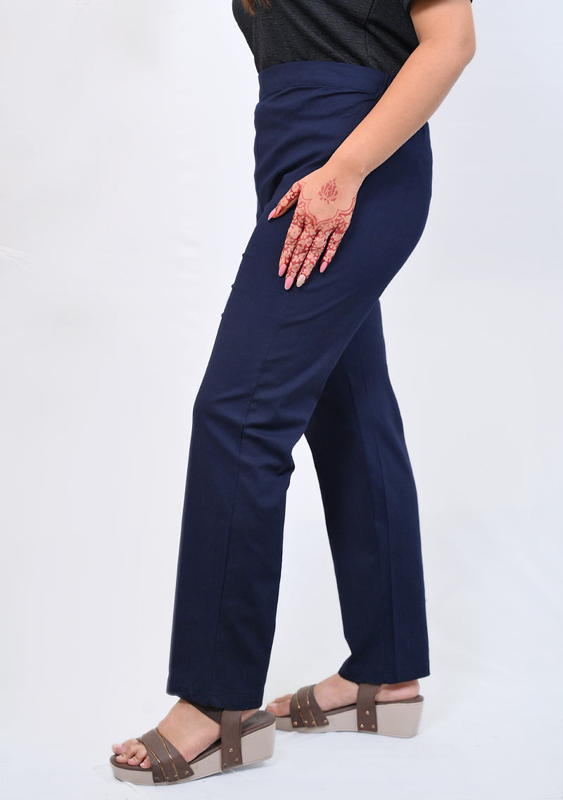 Cotton Pant Blue