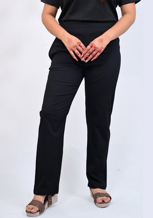 Cotton Pant Black