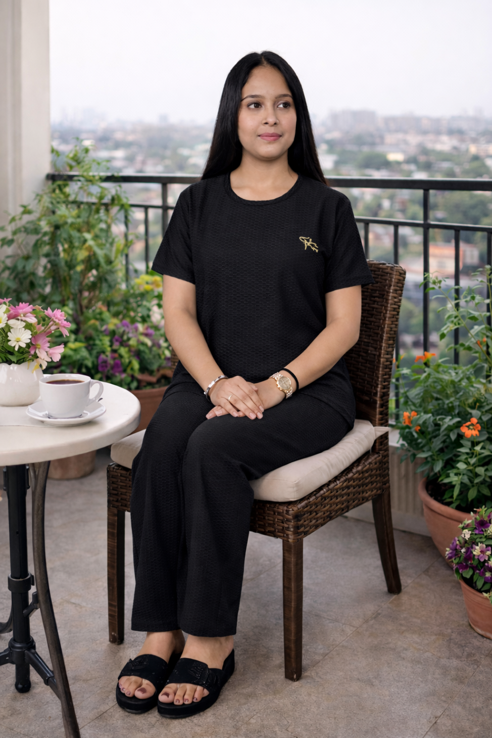 Jaquard Co-ord Set