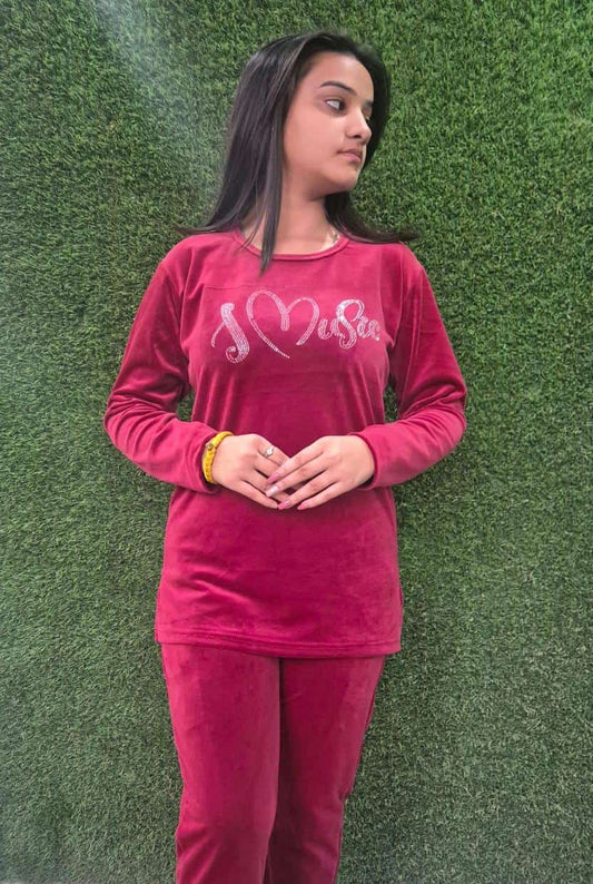 Velvet kurti